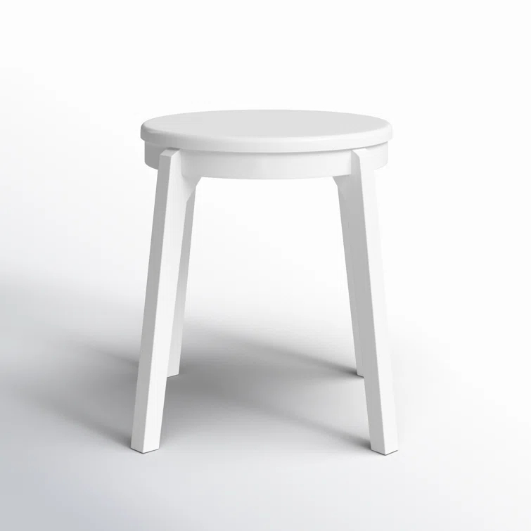 Bretson Solid Wood Accent Stool