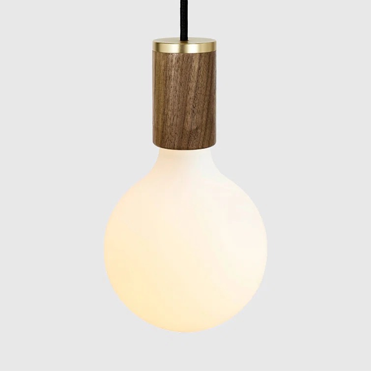 Porcelain III Pendant Light by Tala - Walnut / 5"Dia