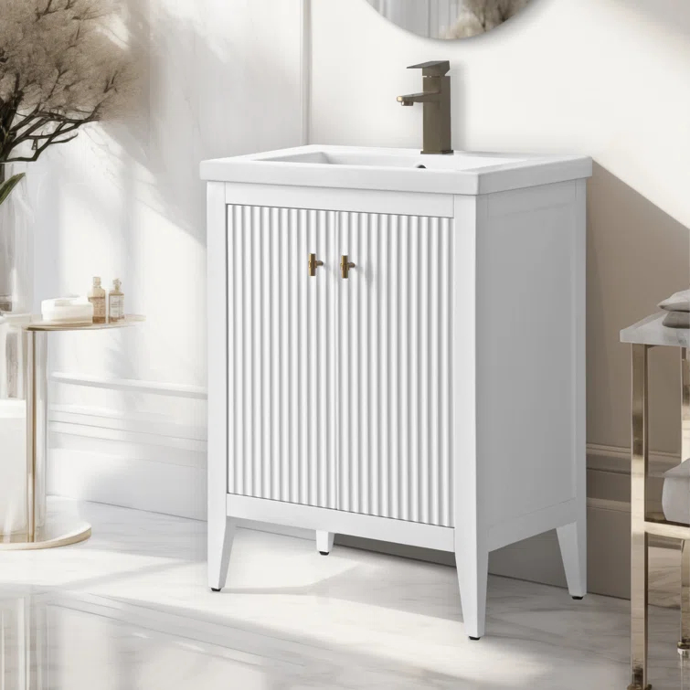 24" Single Bathroom Vanity Set