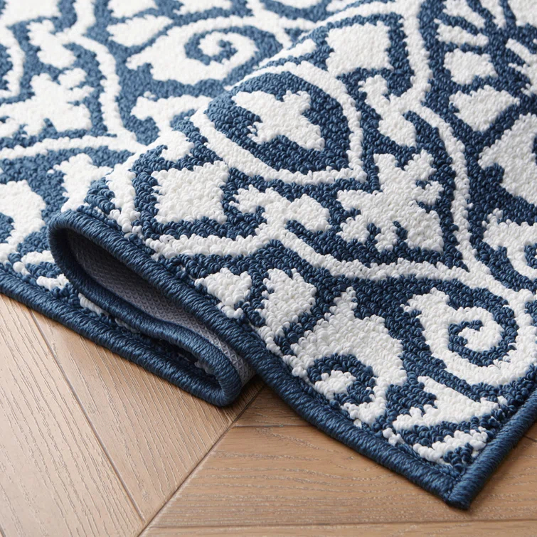 Laura Ashley Feya Two-Tone All Loop Tufted Rugs