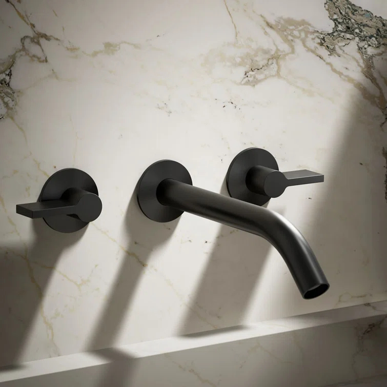 Components Wall-Mount Bathroom Sink Faucet Trim