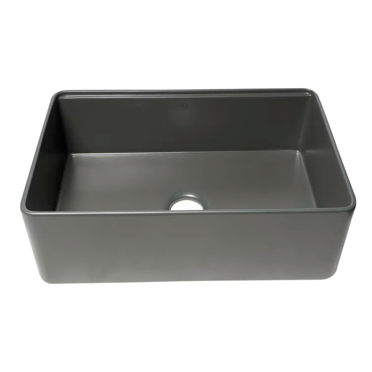 30'' L Farmhouse / Apron Single Bowl Fireclay Kitchen Sink