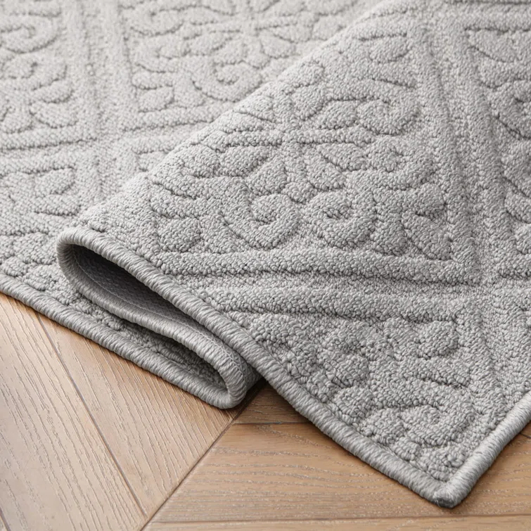 Laura Ashley Austell Solid Hi-Low Tufted Rugs
