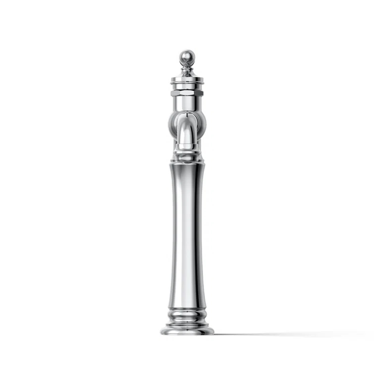 Artifacts Gentleman's Single Hole Bathroom Faucet with Drain Assemby