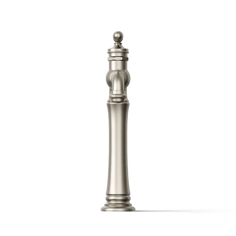 Artifacts Gentleman's Single Hole Bathroom Faucet with Drain Assemby