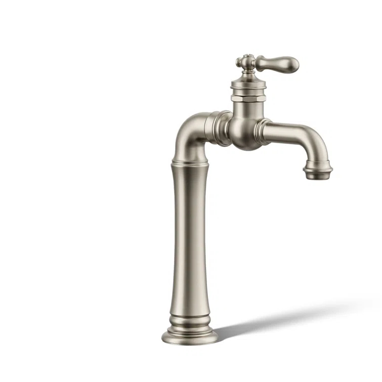 Artifacts Gentleman's Single Hole Bathroom Faucet with Drain Assemby