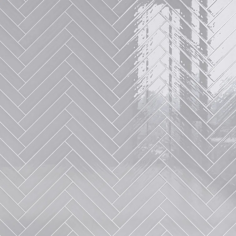 Nova 1.97 in. X 11.81 in. Polished Ceramic Subway Wall Tile