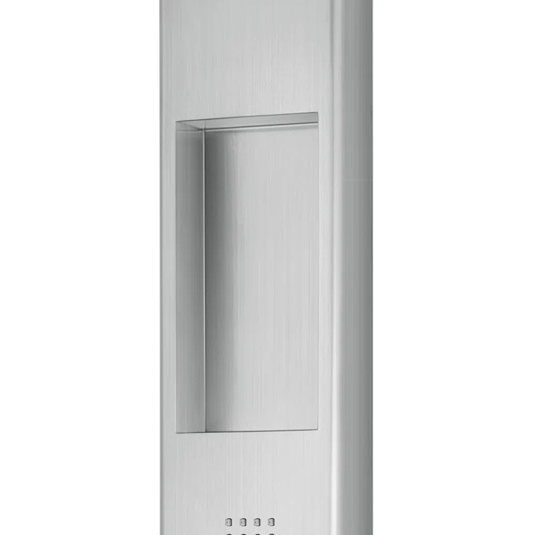 AquaNiche 8-in Rain Showerhead Showerspa with 4-Body Jets Built-in Niche and Handshower