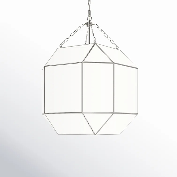 Reid 4 Light Glass Dimmable Pendant