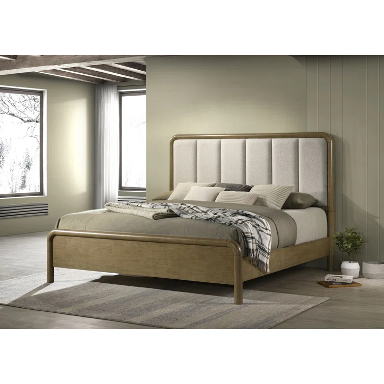 Amsbury 59-Inch Upholstered Bed