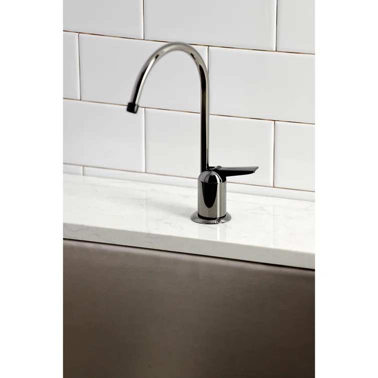 Kingston Brass Water Onyx Single-Handle 1-Hole Deck Mount Water Filtration Faucet