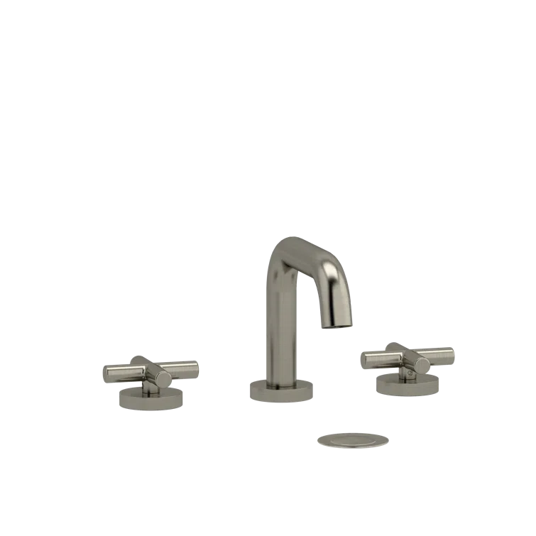 Riobel RUSQ08+BN Riu Widespread Lavatory Faucet With U-Spout