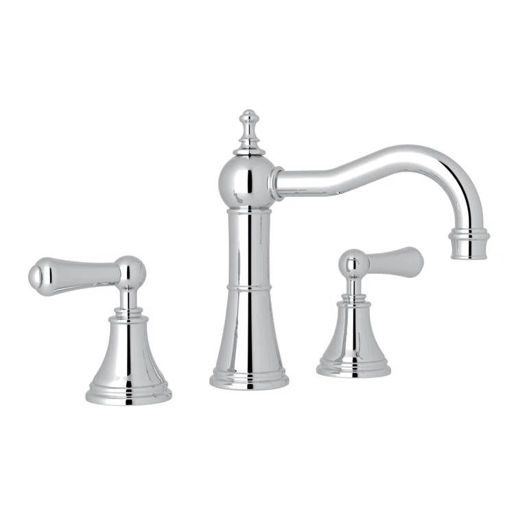 Georgian Era Widespread Lavatory Faucet With Column Spout