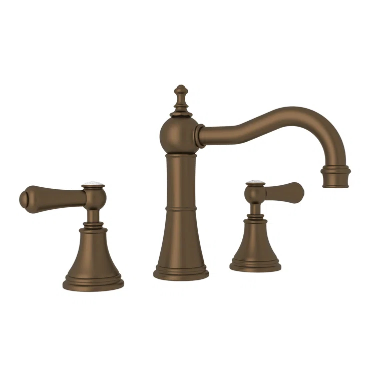 Georgian Era Widespread Lavatory Faucet with Column Spout