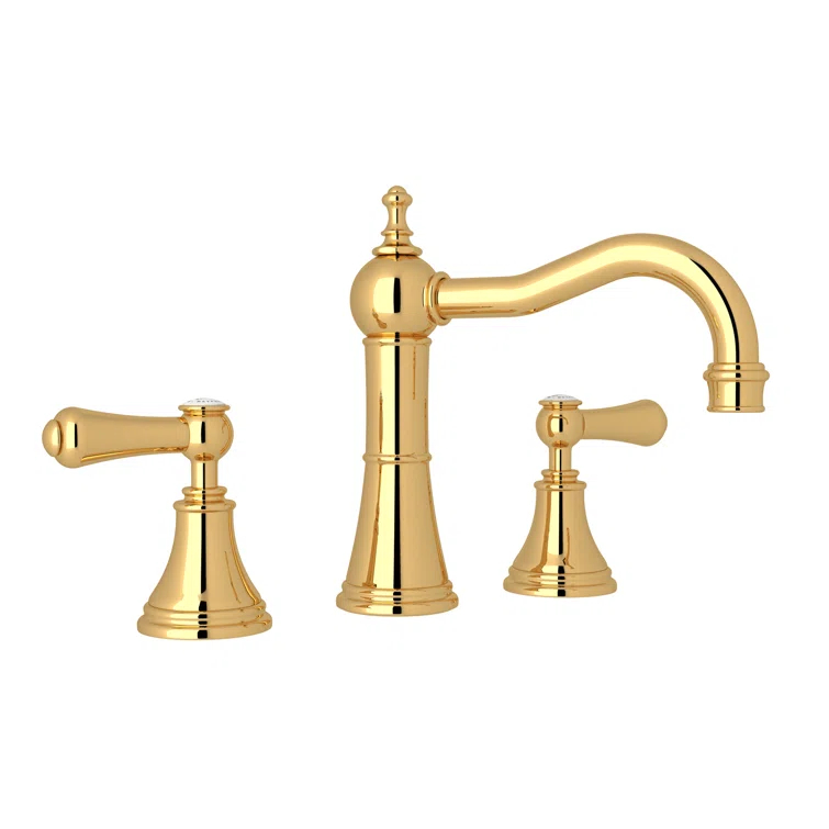 Georgian Era Widespread Lavatory Faucet with Column Spout
