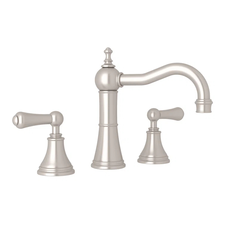 Georgian Era Widespread Lavatory Faucet With Column Spout