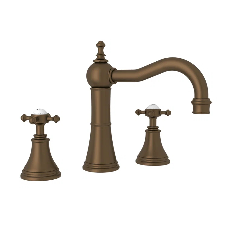 Georgian Era Widespread Lavatory Faucet with Column Spout