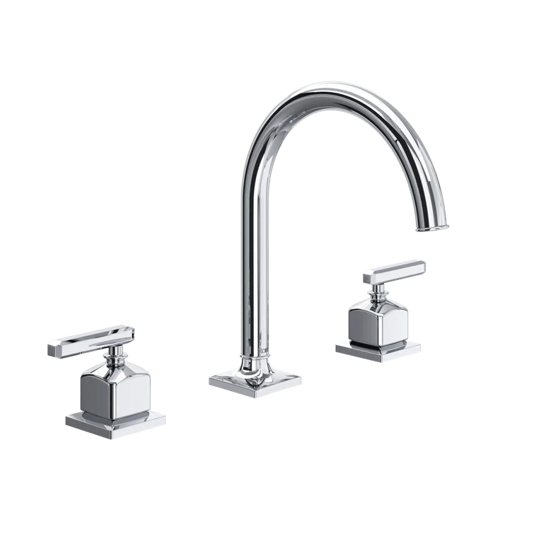 Apothecary Widespread Lavatory Faucet With C-Spout