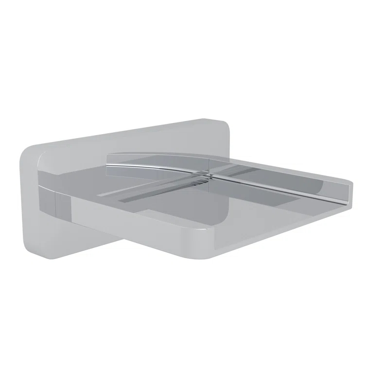 Quartile Wall Mount Tub Spout with Trough