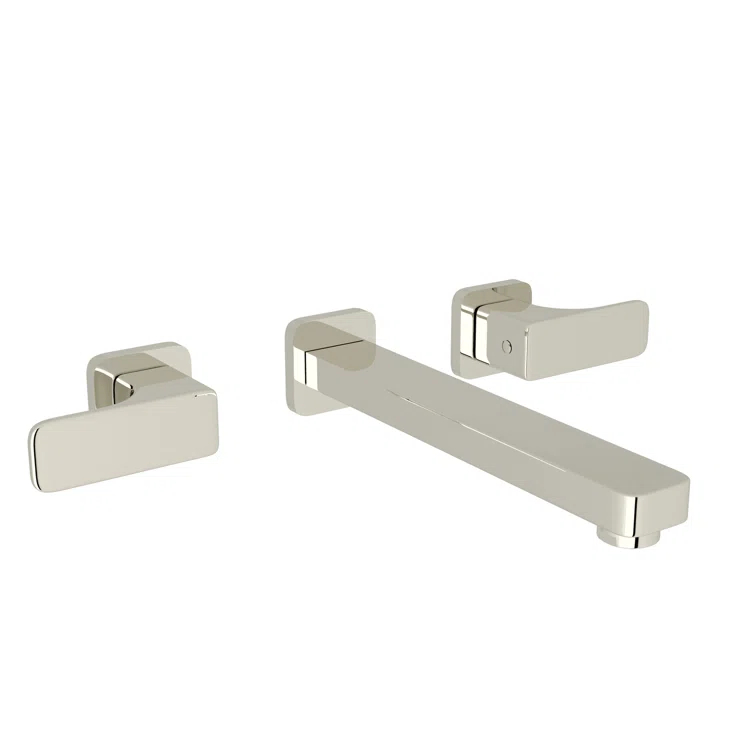 Quartile Wall Mount Lavatory Faucet Trim