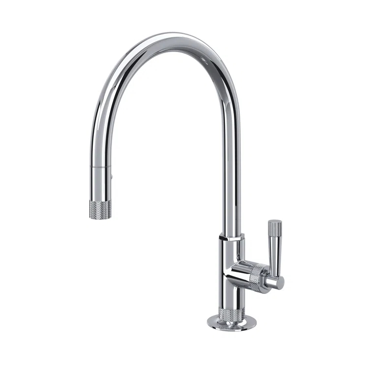 Graceline Pull-Down Kitchen Faucet With C-Spout