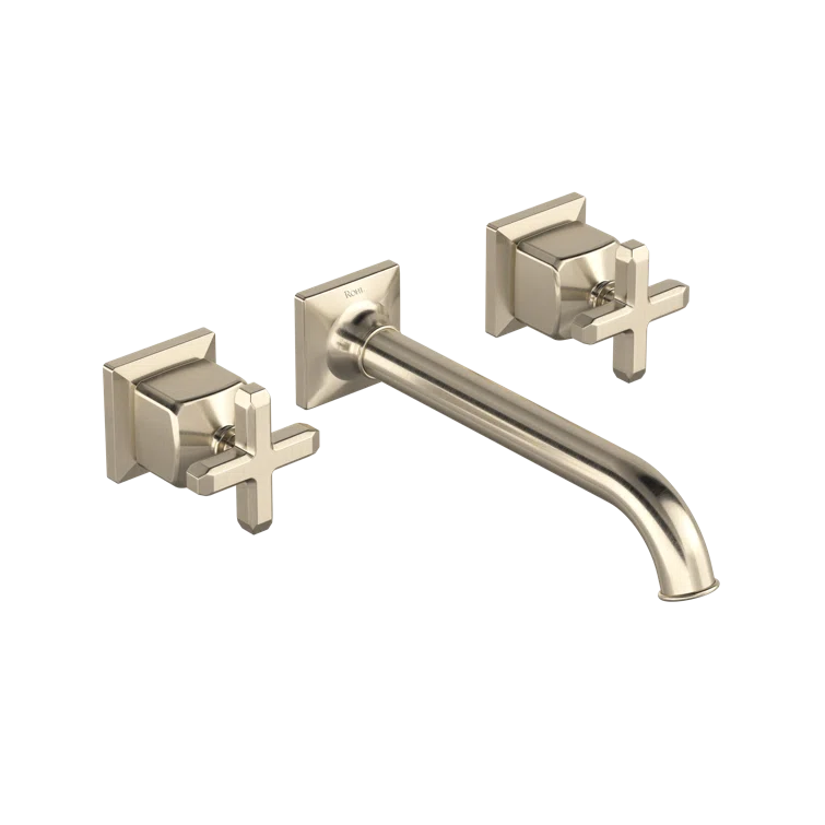 Apothecary Wall Mount Lavatory Faucet Trim