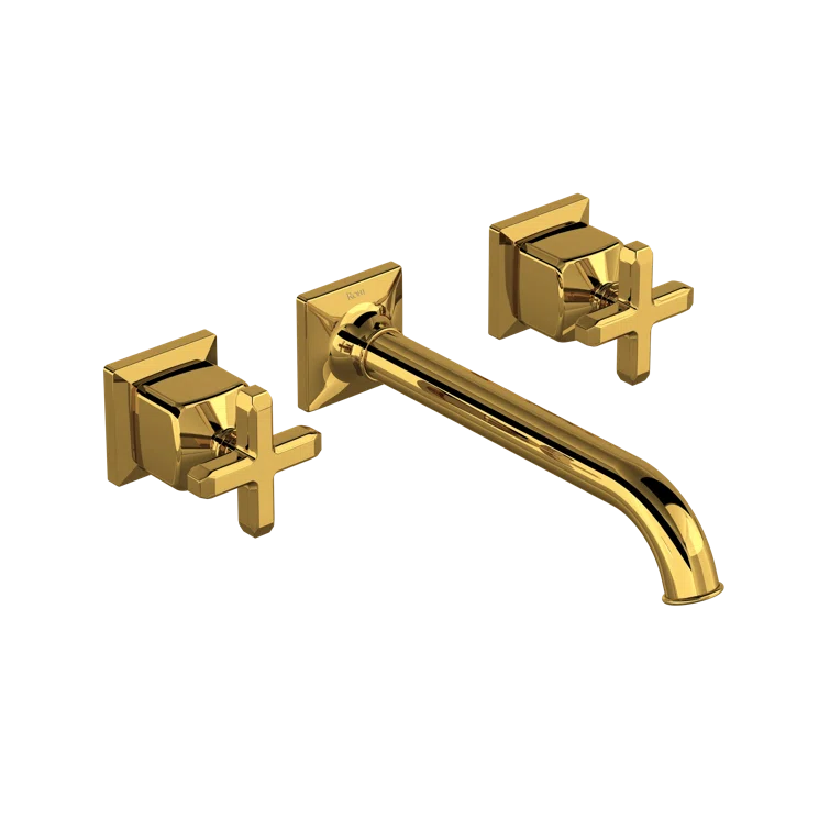 Apothecary Wall Mount Lavatory Faucet Trim