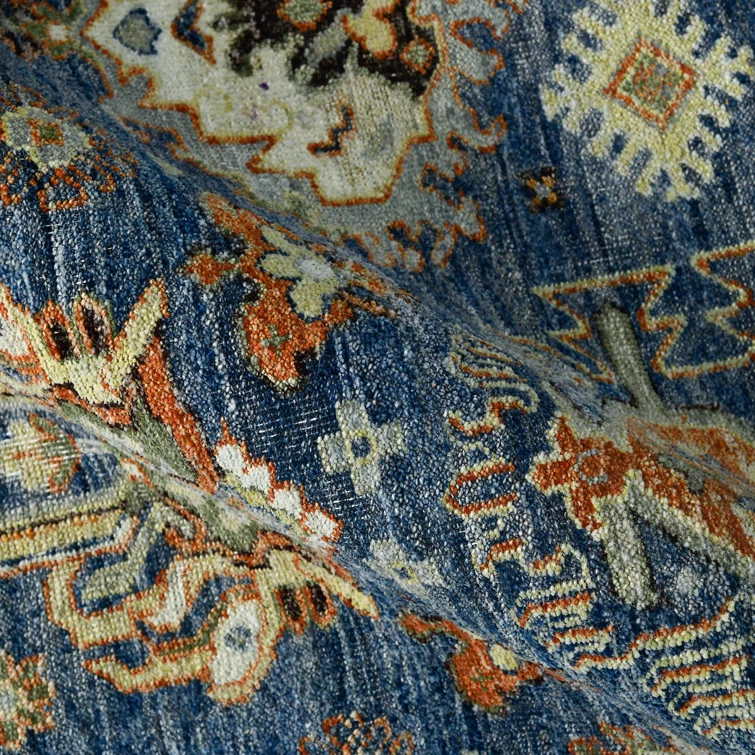 Wool Geometric Area Rug