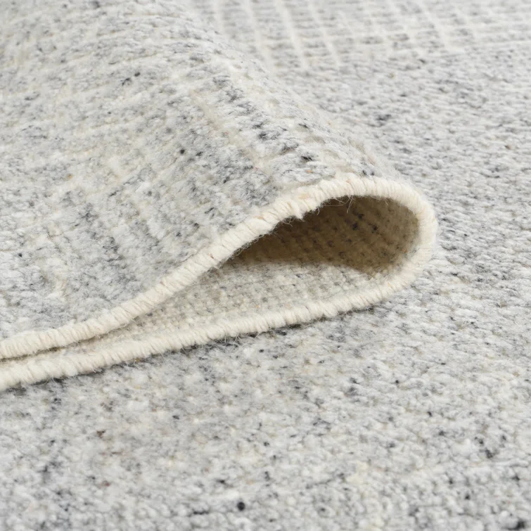 Arlington Moroccan Gray Hand-Knotted Area Rug