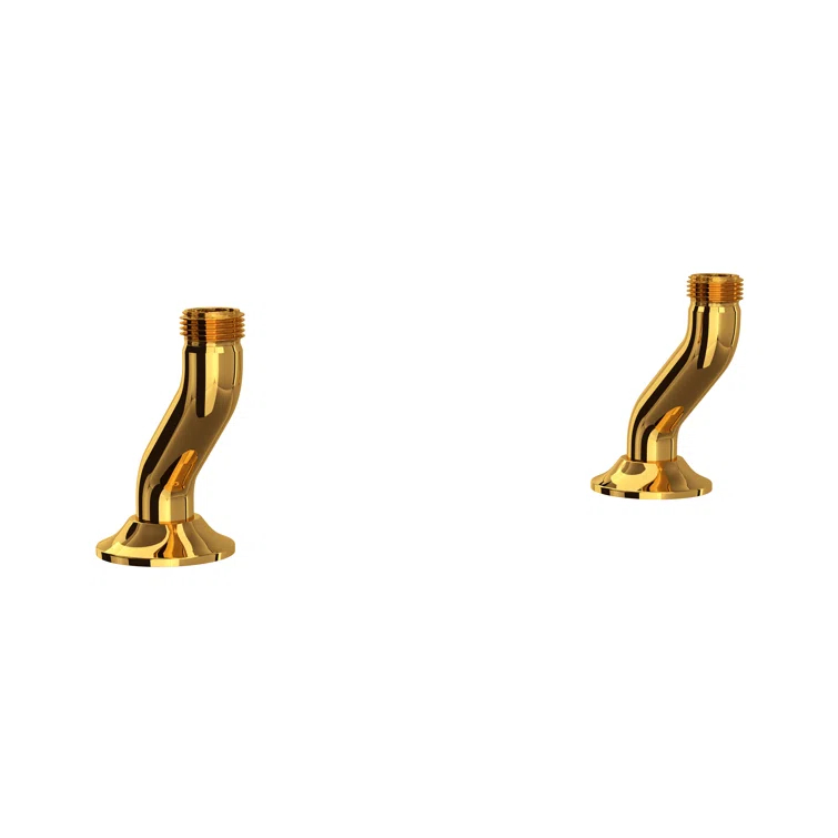 Georgian Era Bridge Kitchen Faucet Deck Unions
