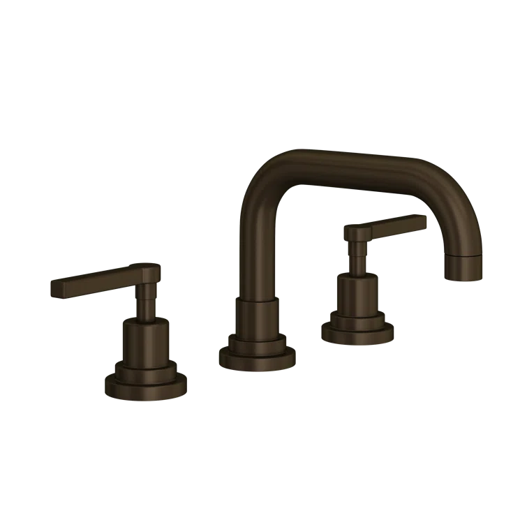 Lombardia Widespread Lavatory Faucet With U-Spout