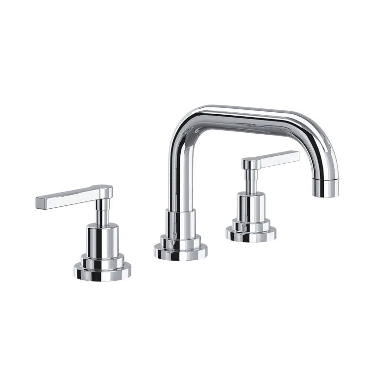 Lombardia Widespread Lavatory Faucet With U-Spout