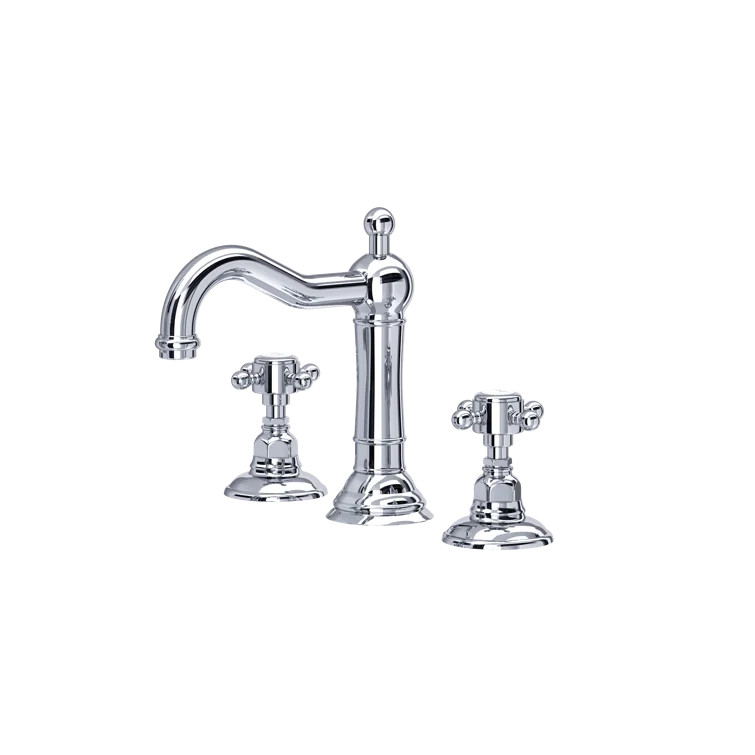 Country Bath Widespread Acqui Faucet with Double Lever Handles