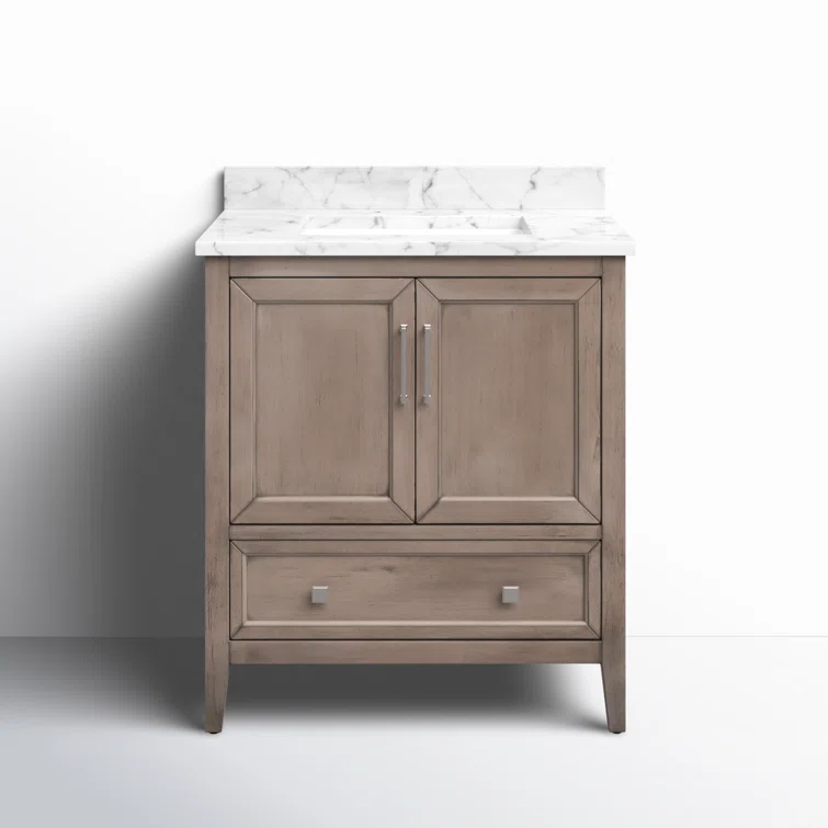 Avanity Everette-Vs31-Wd-C Everette 30" Single Basin Vanity Set - MultiColor