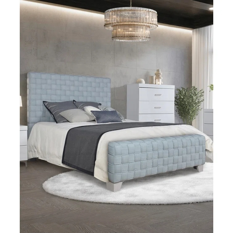 Saree Upholstered Standard Bed