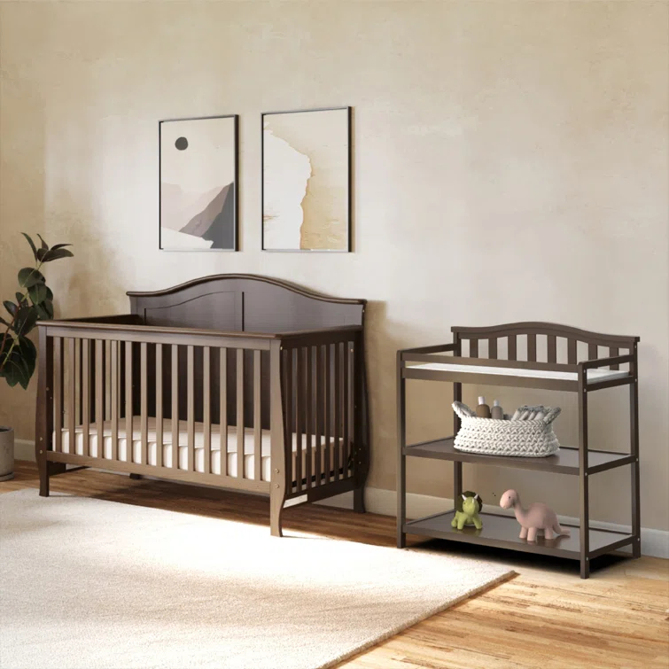 Camden Child Craft Arch Top Changing Table with Pad