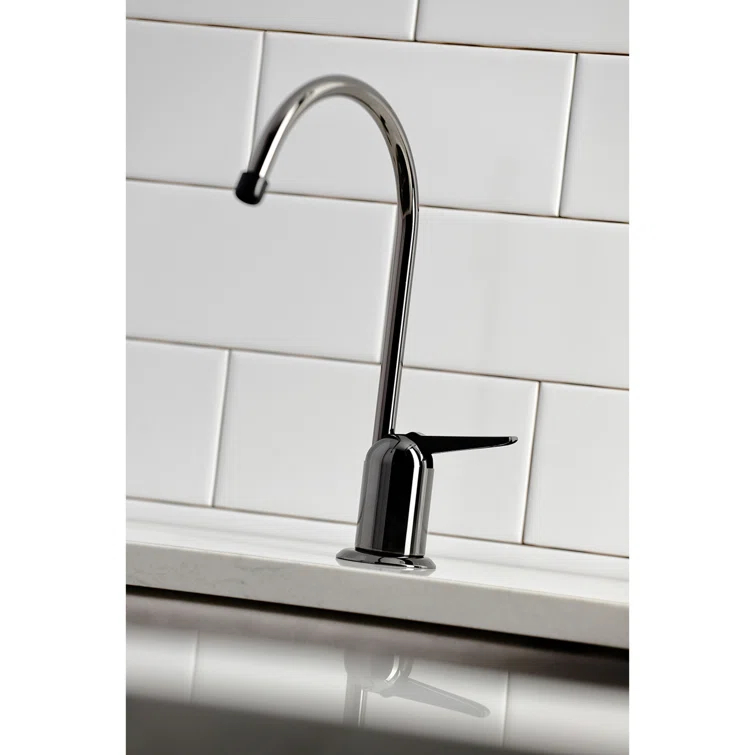 Kingston Brass Water Onyx Single-Handle 1-Hole Deck Mount Water Filtration Faucet