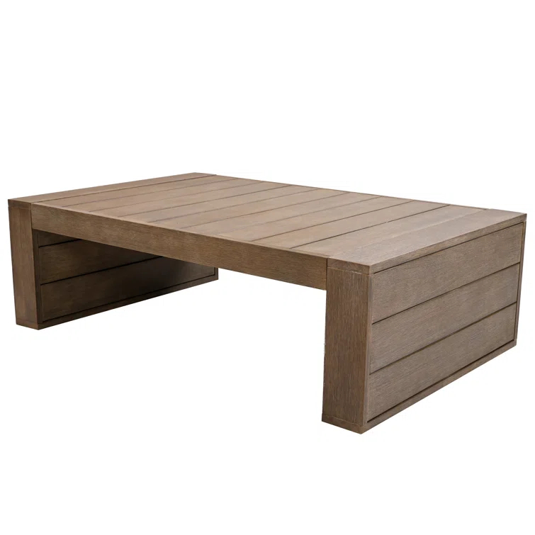 Santiago Eucalyptus Patio Coffee Table