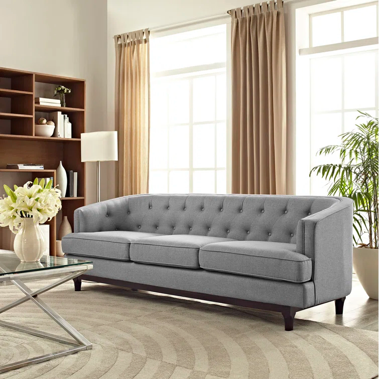 Modway Carson Carrington Nassjo Tufted Sofa