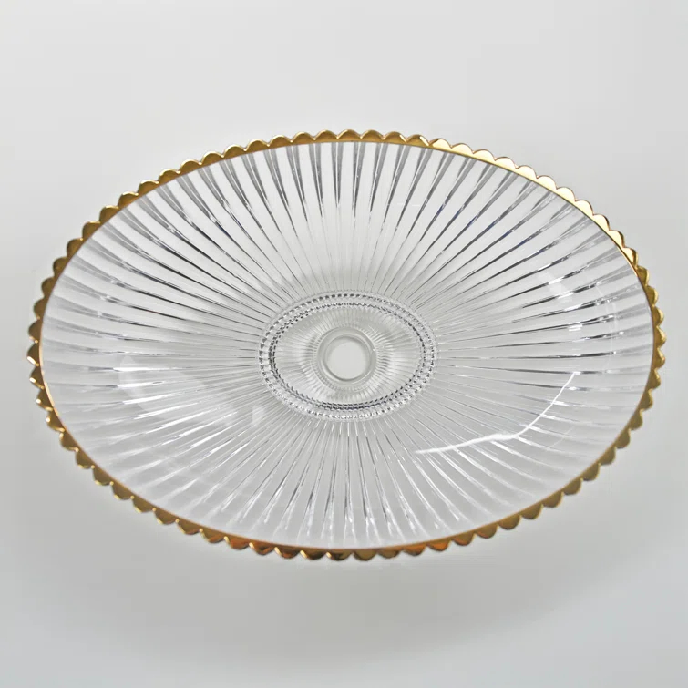 Majestic 21" Glass Oval Vessel Bathroom Sink