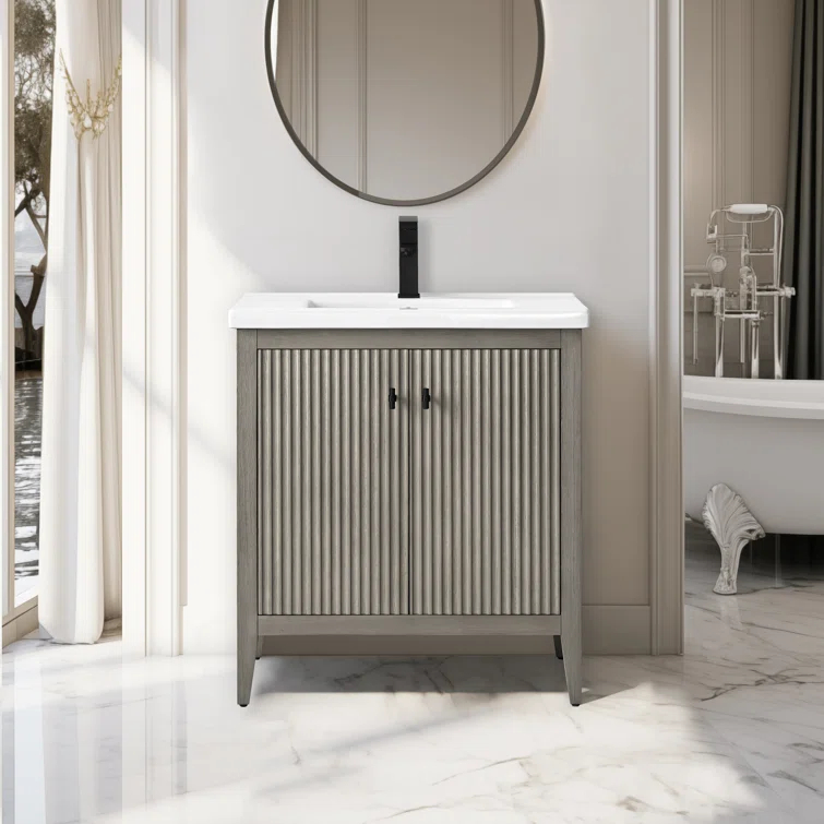 30" Single Bathroom Vanity Set