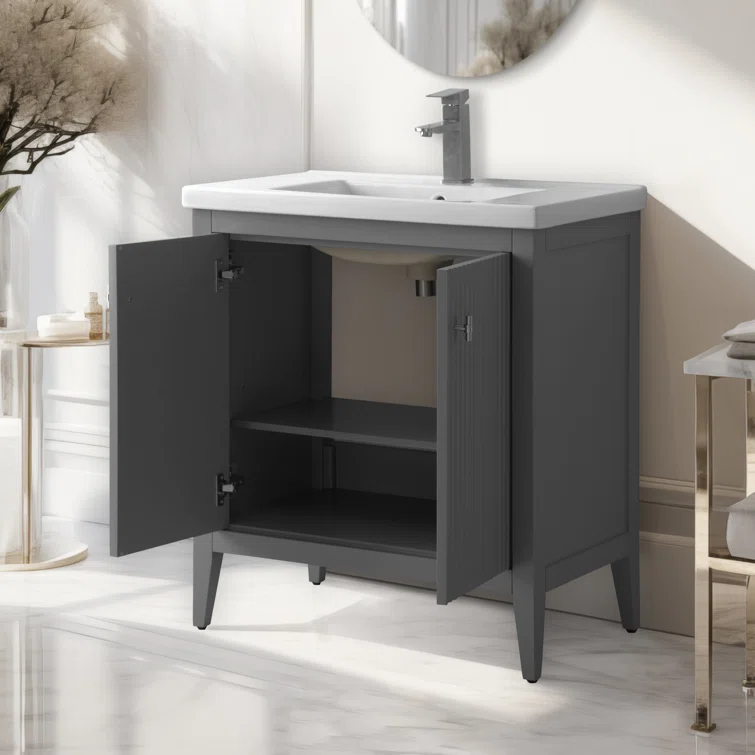 30" Single Bathroom Vanity Set