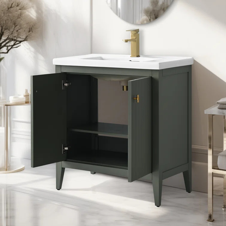30" Single Bathroom Vanity Set