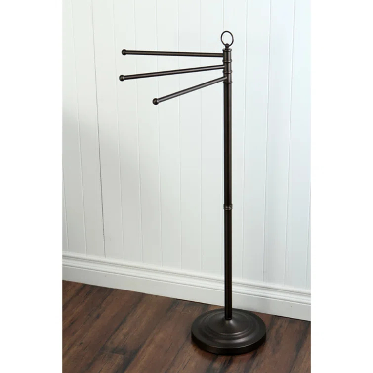 Kingston Brass CC2025 Kingston Brass Vintage Freestanding Triple Towel Rack
