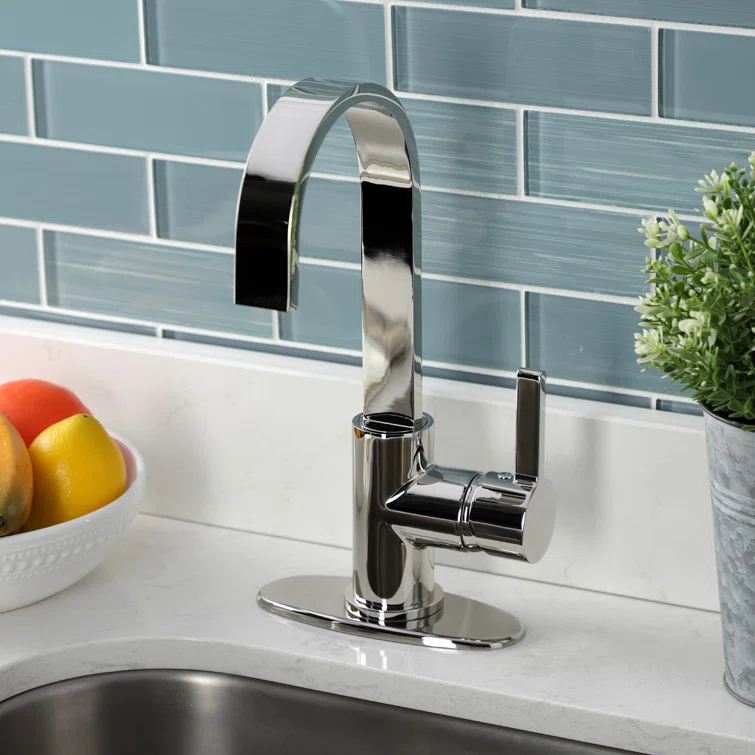 Kingston Brass Continental Single-Handle 1-Hole Deck Mount Bar Faucet