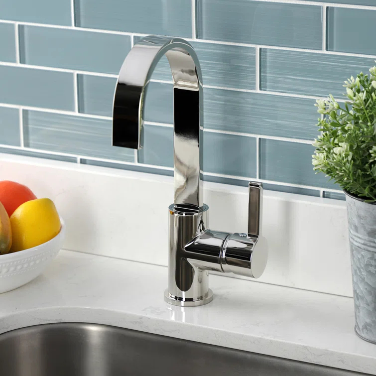 Kingston Brass Continental Single-Handle 1-Hole Deck Mount Bar Faucet