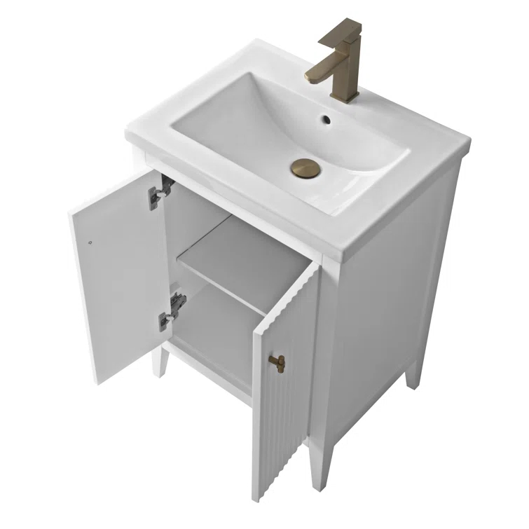 24" Single Bathroom Vanity Set