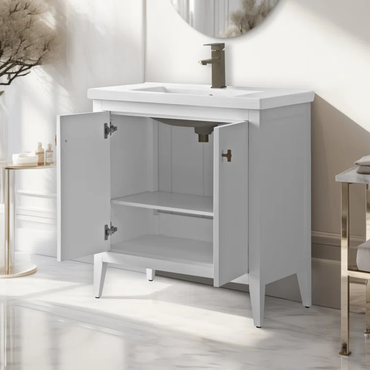 30" Single Bathroom Vanity Set