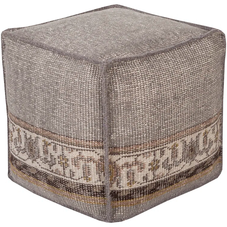 Surya Gina Pouf & Reviews | Perigold