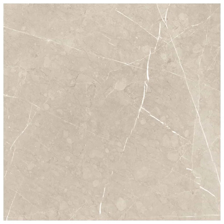 Signature 47.24 In. X 47.24 In. Marble Look Satin Porcelain Floor And Wall Tile (30.98 Sq. Ft. / Case)